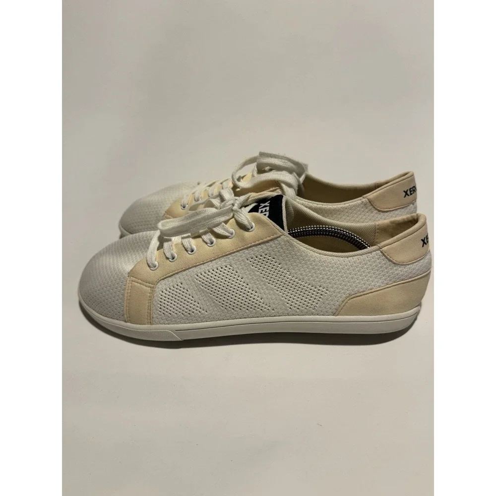 Xero Dillon Mens Size 12 Barefoot Minimalist Casual Shoes White Ivory Foot Shape